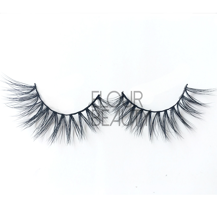 3D real mink false full eyelashes China wholesale EJ77